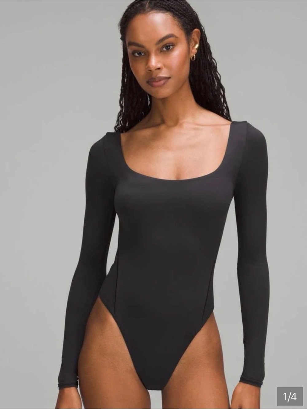 Wundermost Squareneck Body suit (nulu fabric)